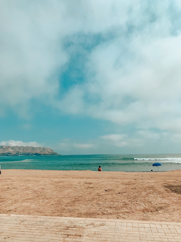 La Pampilla Beach Ocean Miraflores Lima Peru
