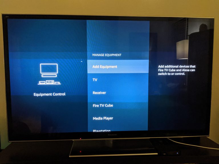 Fire TV Setting Menu OTA Setup