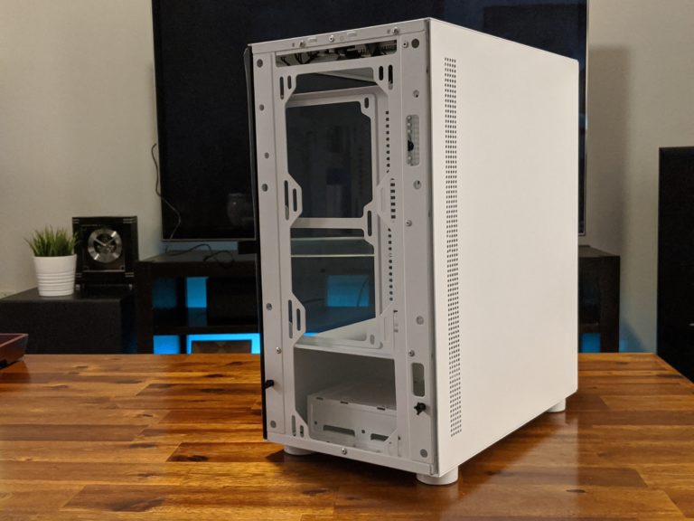 darkFlash DLM 21 White Computer Case Front Without Panel