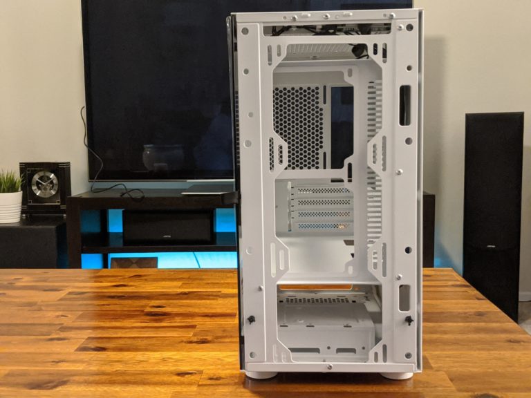 darkFlash DLM 21 White Computer Case Front Without Panel