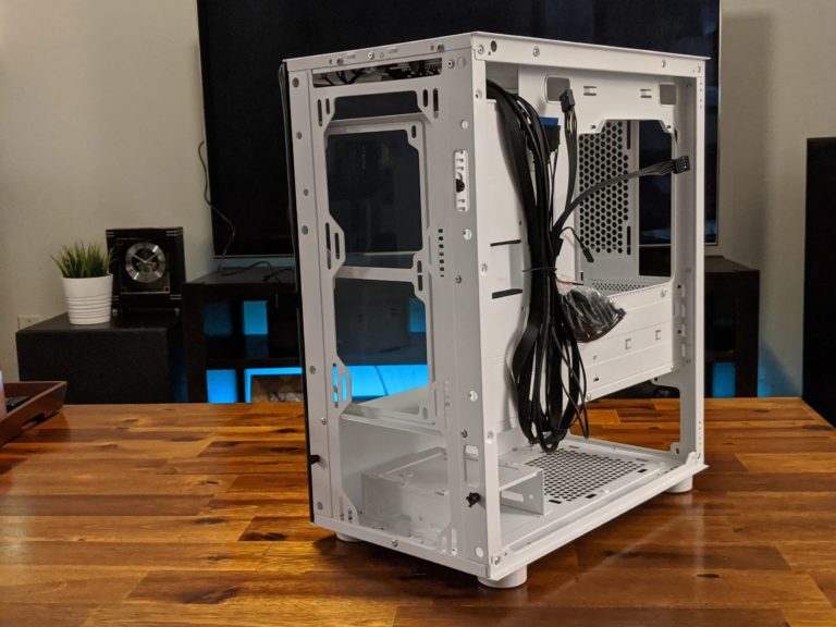 darkFlash DLM 21 White Computer Case Without Side Panel